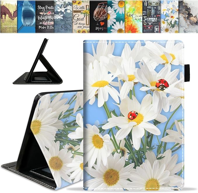 Daisy Flowers and Ladybug