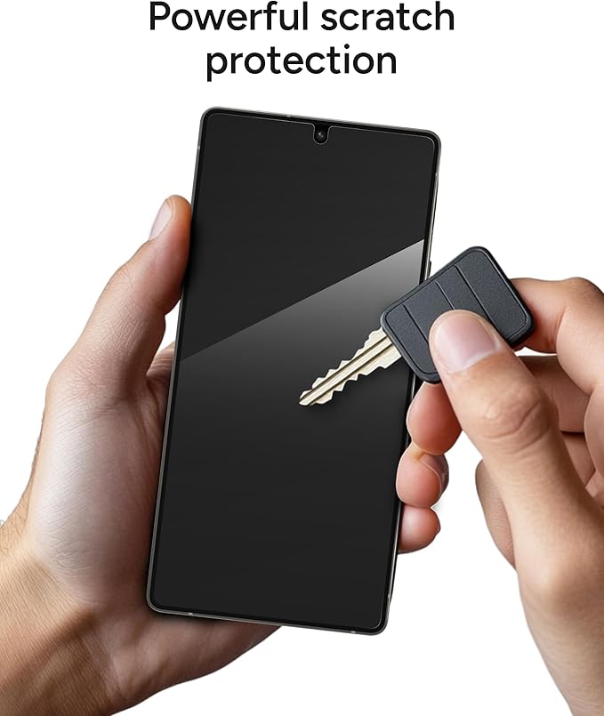 ZAGG Glass+ Samsung Galaxy S25+/ S24+ Screen Protector – Extreme Impact &amp Shatter Protection Scratch-Resistant Smudge-Resistant Fingerprint Scanner Compatible InvisibleShield Easy Installatio