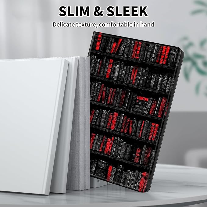Black Red Bookshelf