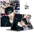 Stray SKZ Kids Tablet Case with Pencil Holder Compatible with iPad 7/8/9/10/Pro/Mini/Air Felix Tablet Case Kawaii (for iPad Pro 4th/3rd/2nd/1st (11)Bang Chan)