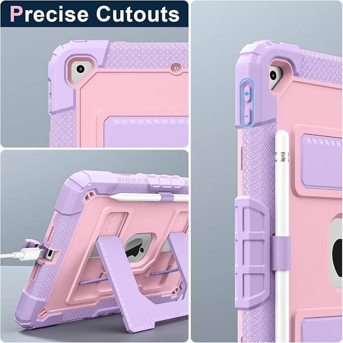 iPad 10.2 Case-Purple/Rose