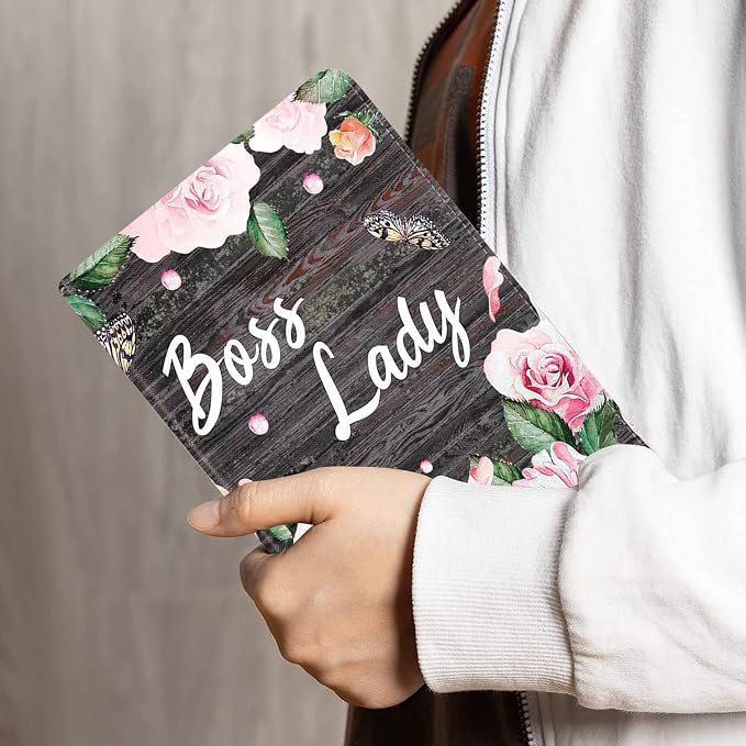 Floral Quote Boss Lady