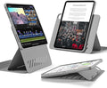 ESR for iPad Air 11 Inch Case M4/M3/M2 (2026/2025/2024) iPad Air 5th/4th Gen Case (2022/2020) 10.9 Inch Removable Magnetic Cover Adjustable Portrait/Landscape Stand 9 Standing Angles Grey