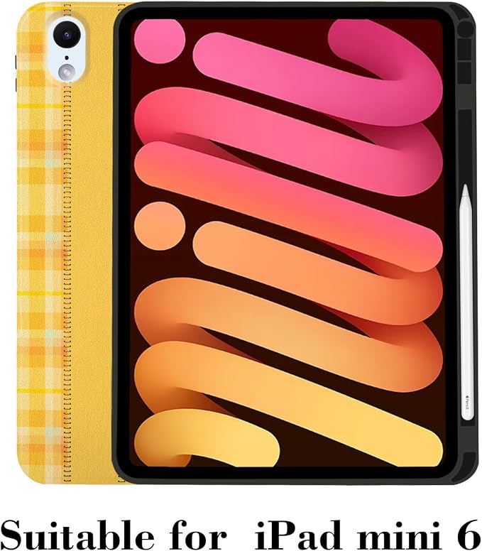 Orange Yellow Plaids Stripes