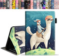 Case for All-New Amazon Fire HD 10 &amp 10 Plus Tablet 10.1 (13th/11th Generation 2023/2021 Release) Slim Stand Folio Cover with Card Slot &amp Auto Wake/Sleep - Alpaca Riding Camel