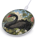 Swans in Natural Habitat Fast Portable Charger 10W Funny Graphic Phone Charging Pad with USB Cable