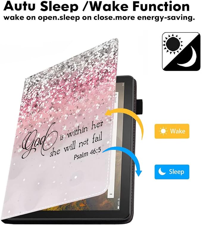 Pink Glitter Quote Bible Verse Psalm 46:5
