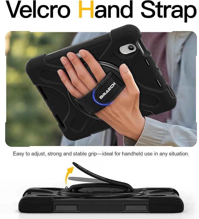 Black(Velcro Hand Strap)
