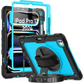 Herize Case Compatible with iPad Pro 13 Inch Case M4 with Screen Protector Pen Holder | Case for iPad Pro 7th Gen Model A2925/A2926/A3007 | Heavy Duty Rugged Case W/Stand Hand Shoulder Strap