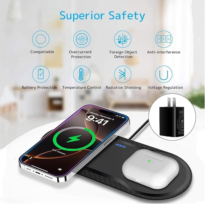 Black with Adapter