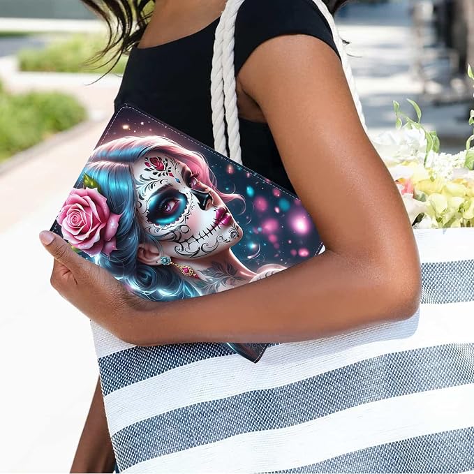 Sugar Skull Girl Flower