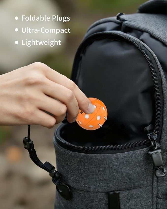 Orange white dot