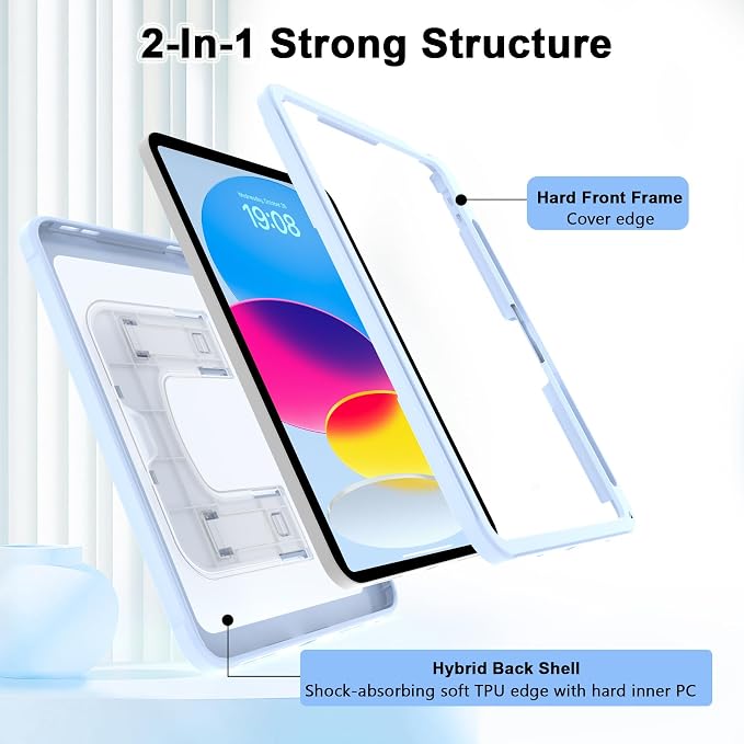 19 Light Blue Stand