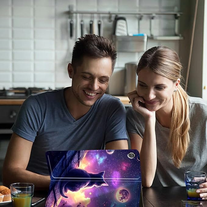 Cute Cat In Galaxy