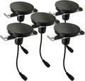 Wireless Charging Pad for Furniture Embedding – WPC Certified Fast Charging Compatible with iPhone Samsung Galaxy Nexus and More (5-Pack) – Hole Saw Not Included