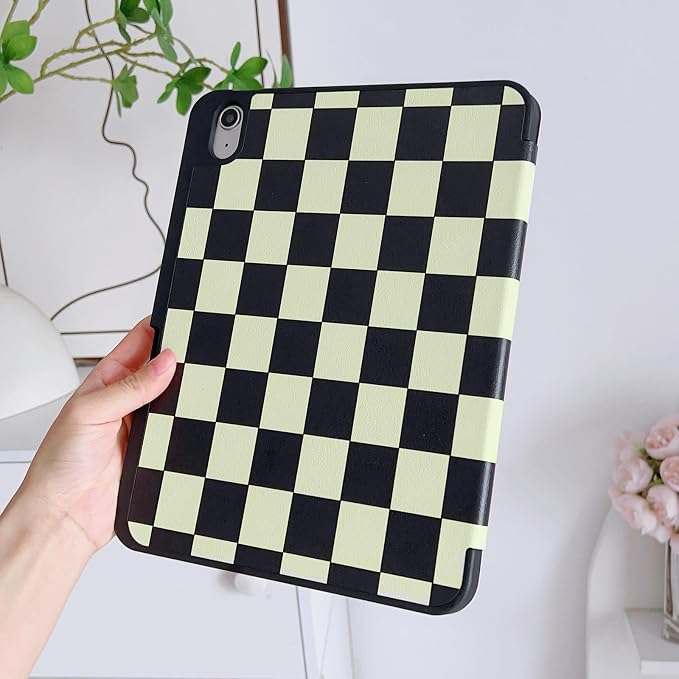 Black and green checkered