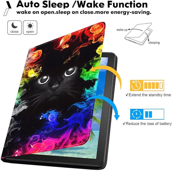 Cute Black Cat Face