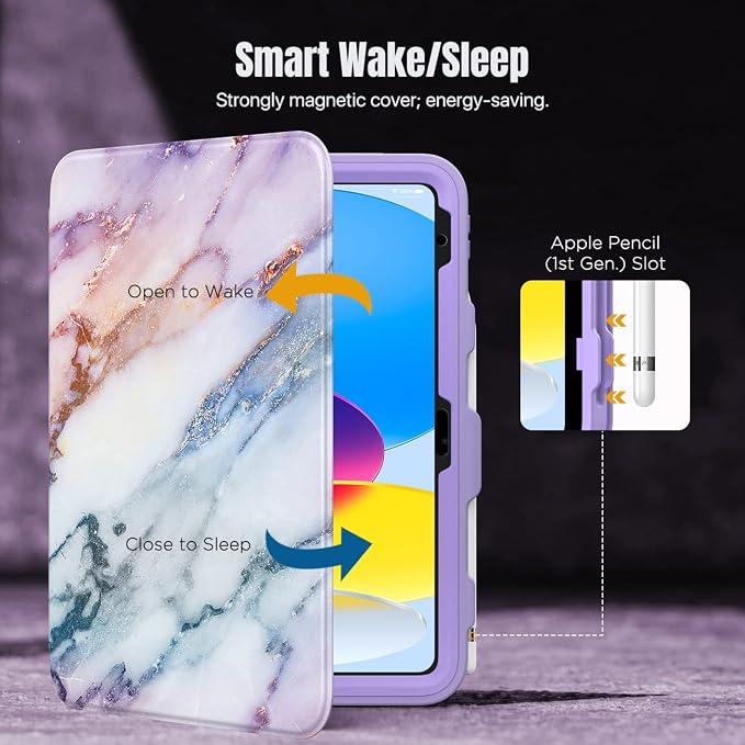 marble purple