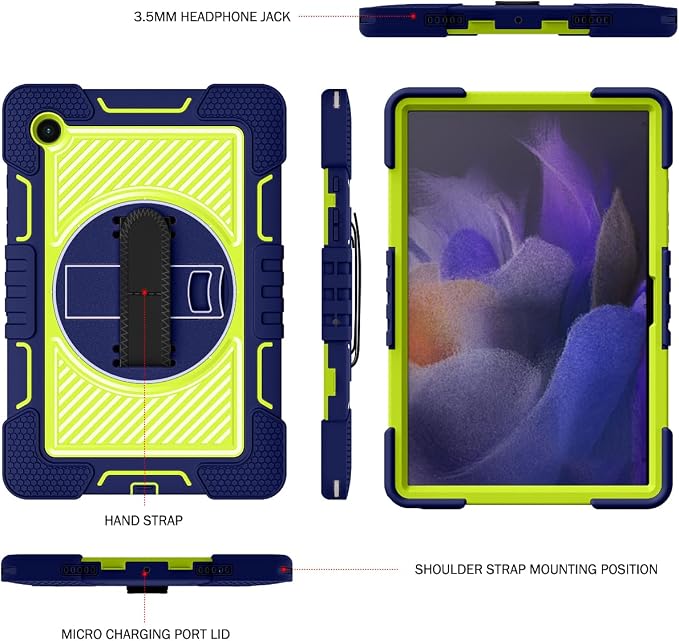 01# Navy + Yellow Green