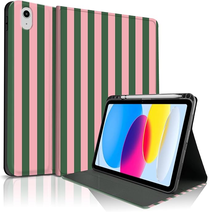Pink Dark Green