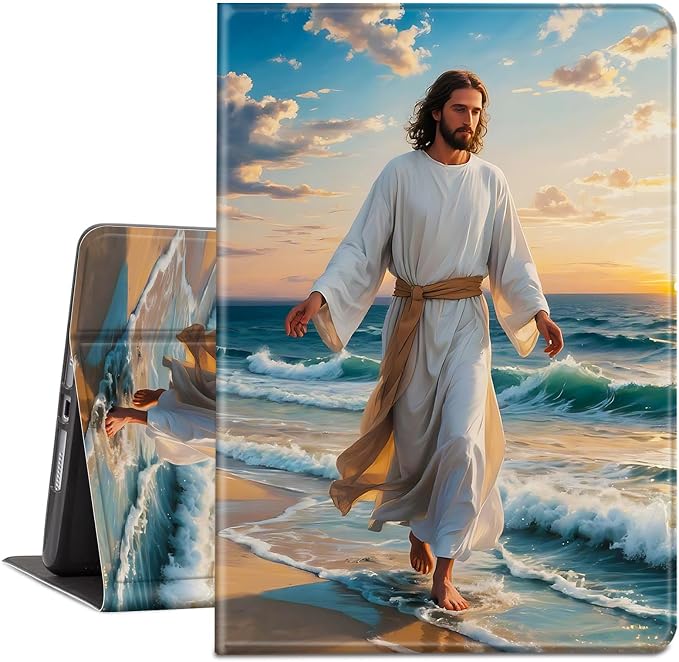Jesus Walking Beach