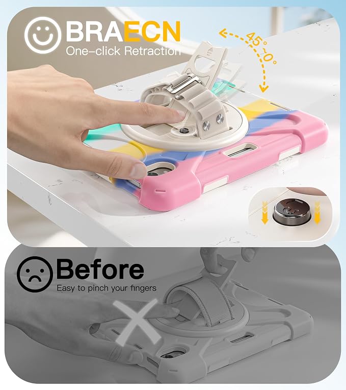 Colorful Pink(Silicone Hand Strap)