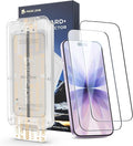MAGIC JOHN 3rd Gen Upgraded for iPhone 17 Screen Protector 6.3 InchHD ClearShatterproof Tempered FilmAuto Dust-EliminationBubble FreeEasy Installation2 Pack