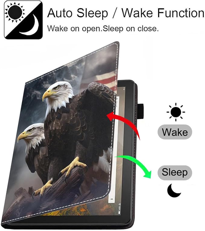 American Flag Bald Eagle