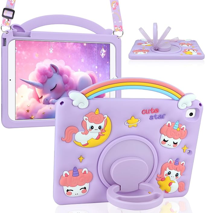 Rainbow Unicorn-Purple