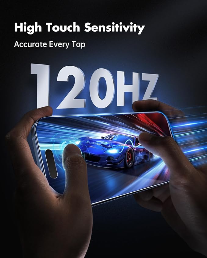UNBREAKcable for iPhone 17 Privacy Screen Protector QuickSet Box 25° Anti-Spy Tempered Glass 9H+ Hardness Case-Friendly Bubble-Free Anti-Fingerprint for Apple 17-2 Pack 6.3
