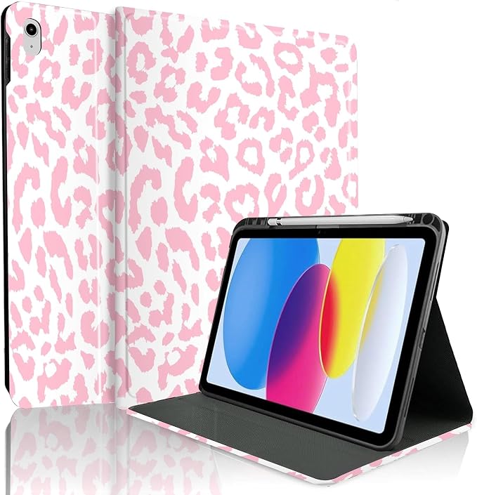Pink White Leopard