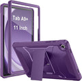Soke Case for Samsung Galaxy Tab A9 Plus 2023 with Built-in Kickstand Rugged Shockproof Protective Cover for Galaxy Tab A9+ 11 Inch Tablet [SM-X210/X216/X218]Purple