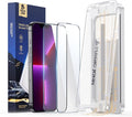 MAGIC JOHN 3rd Gen Upgraded for iPhone 13/13Pro/14/16e Screen Protector 6.1 InchHD ClearShatterproof Tempered FilmAuto Dust-EliminationBubble FreeEasy Installation2 Pack