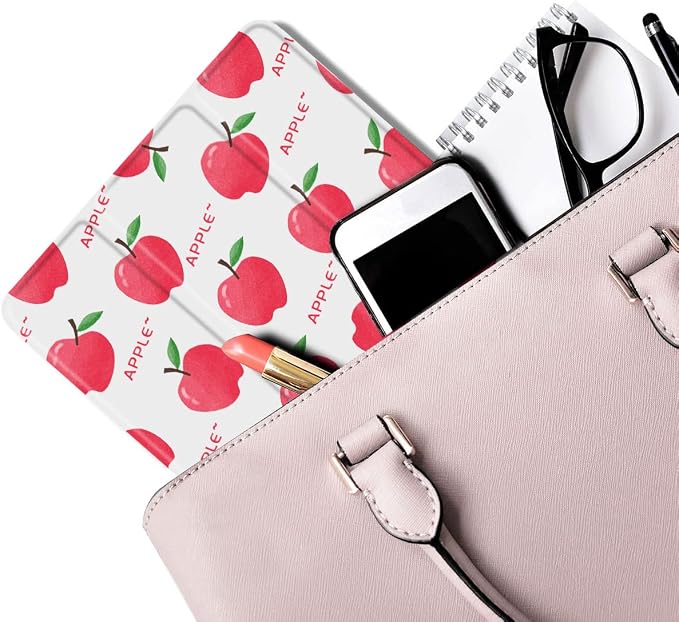 Pink Red Fruits Words