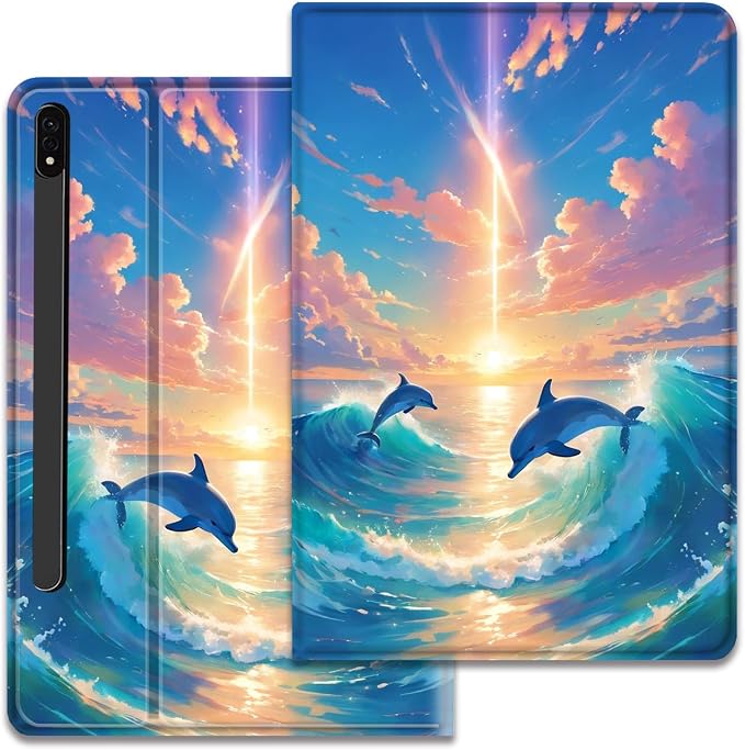 Dolphins in The Moonlight