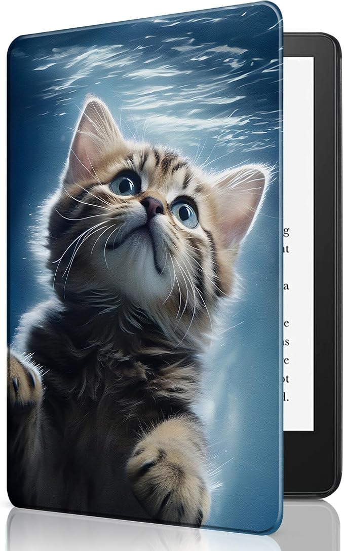 Swimming cat