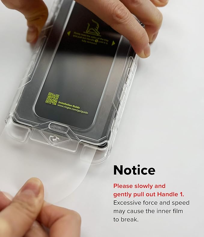Ringke Easy Slide Privacy [Anti Spy] Compatible with Samsung Galaxy S25 Screen Protector and Galaxy S24 Tempered Glass Easy to Install Case Friendly - 2 Pack