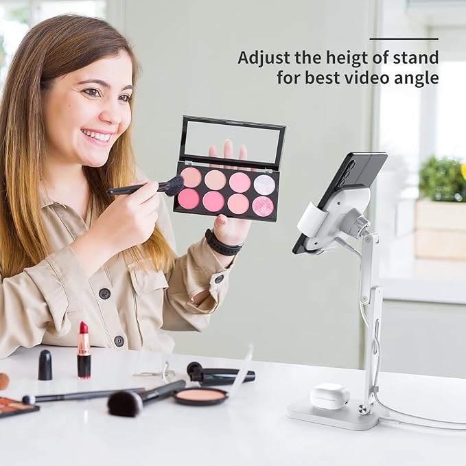 2 in 1 Charging Station for Z Fold 6/5/4/3/2 Aluminium Alloy 3 Coils Fast Wireless Charger Stand for Samsung Galaxy Buds Pro/Buds Live (with 20W Adapter)