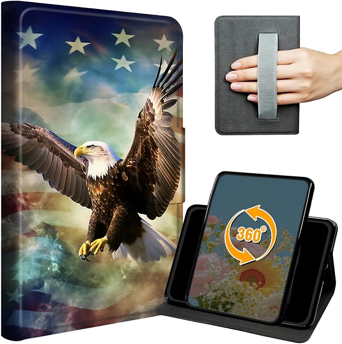 Bald Eagle American Flag