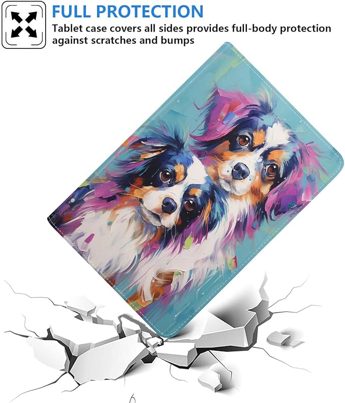 Abstract Paint Dogs