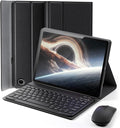 Case Keyboard for Amazon Fire Max 11 Case with Keyboard (13th Generation 11 inch) - Mouse and Magnetically Keyboard Slim Case with Pen Holder Auto Sleep/Wake - Black
