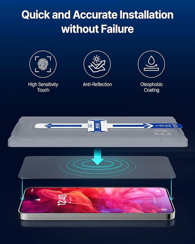 DOME GLASS Whitestone DOME AR for Samsung Galaxy S25 [Super Anti-Reflection] Tempered Glass Screen Protector[1pack]