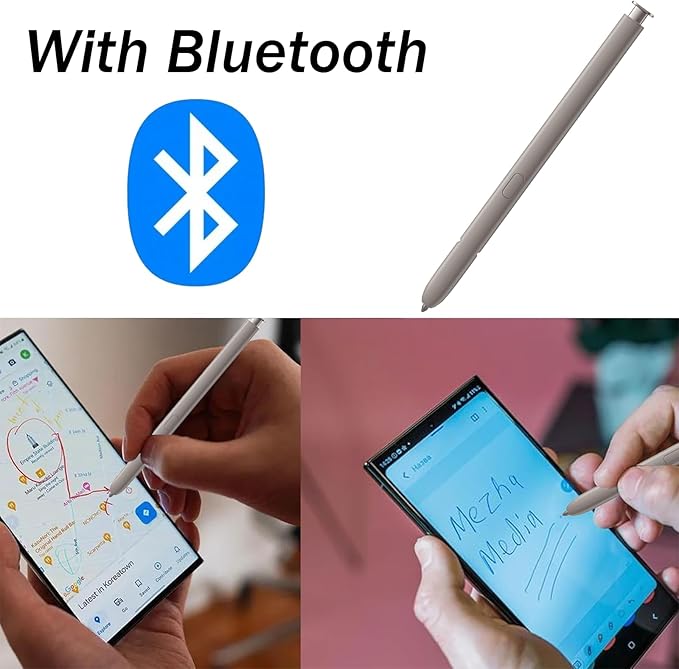 S24 Ultra S Pen for Samsung Galaxy S24 Ultra S Pen Replacement EJ-PS928BJEGUS US Versionfor Samsung Galaxy S24 Ultra Stylus Pen withBluetooth (Light Gray)
