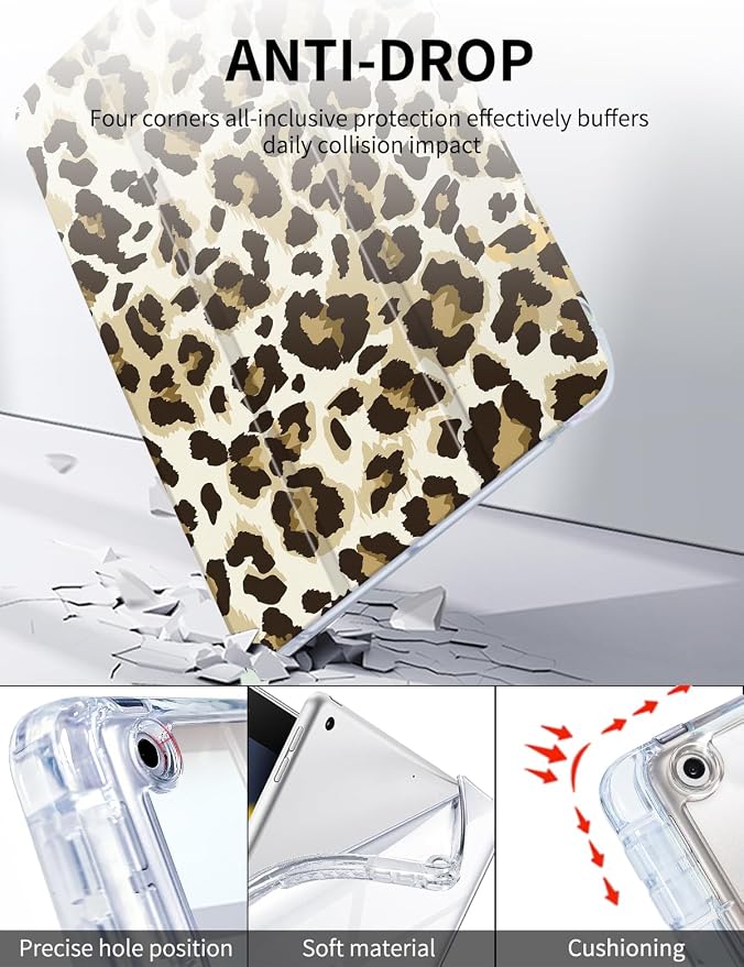 Leopard Beige Black