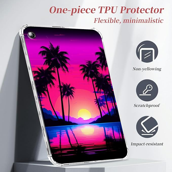 Sunset Palm Trees