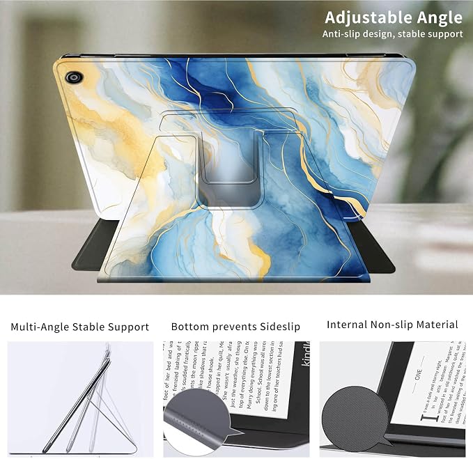 Blue Gold Marble