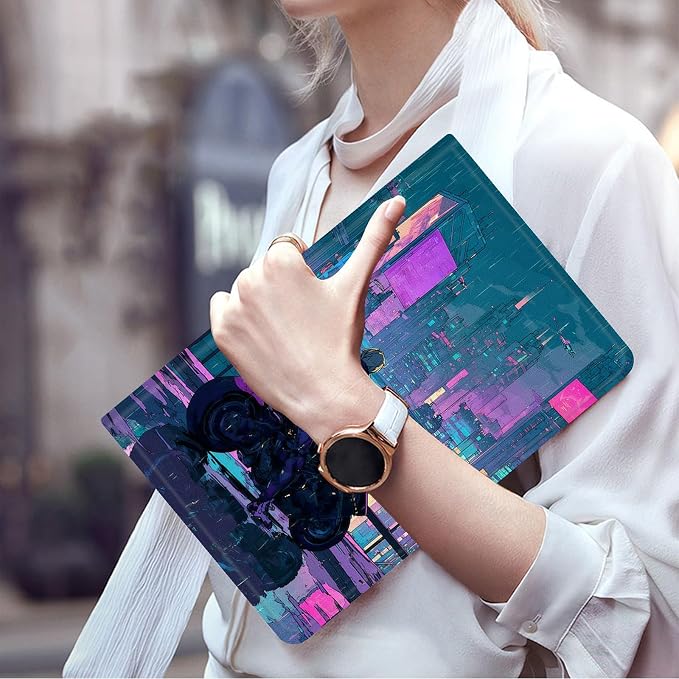 Neon Cyberpunk City Rain Racer