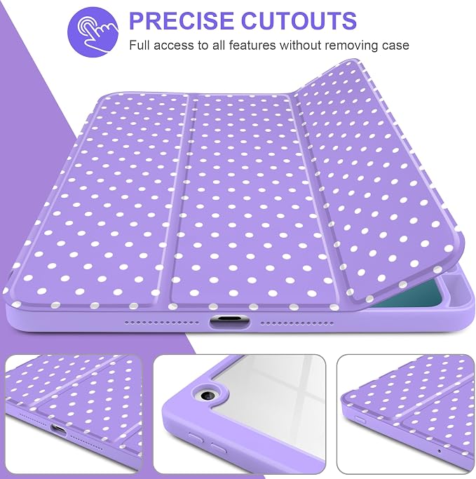 Purple white dot
