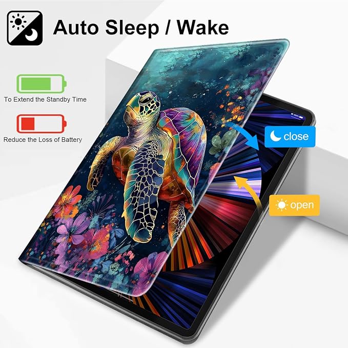 Colorful Sea Turtles