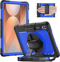 Timecity Case for Samsung Galaxy Tab S10 Ultra/ S9 Ultra/ S8 Ultra Tablet Case 14.6''- Heavy Duty Protective Cover with Screen Protector Stand Shoulder Strap &amp S Pen Holder | Kids-Friendly Blue